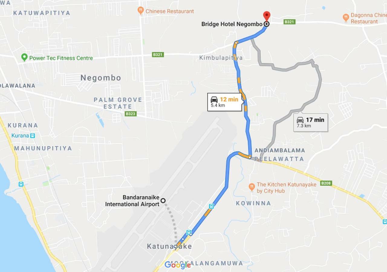Kimbulapitiya Bridge Hotel Negombo מראה חיצוני תמונה